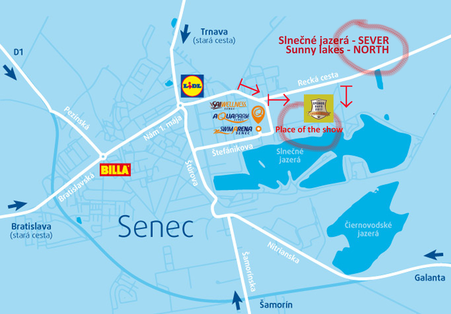 Situačná mapa Epeiros 2017